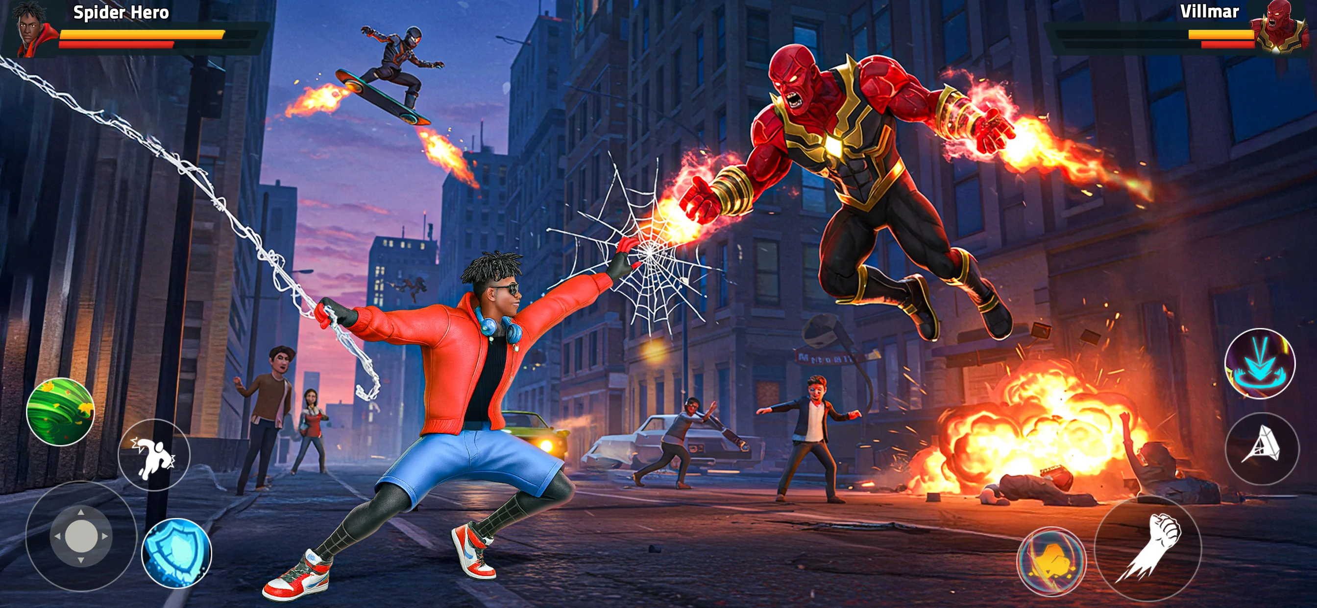 Spider Rope Hero: Gang War screenshot