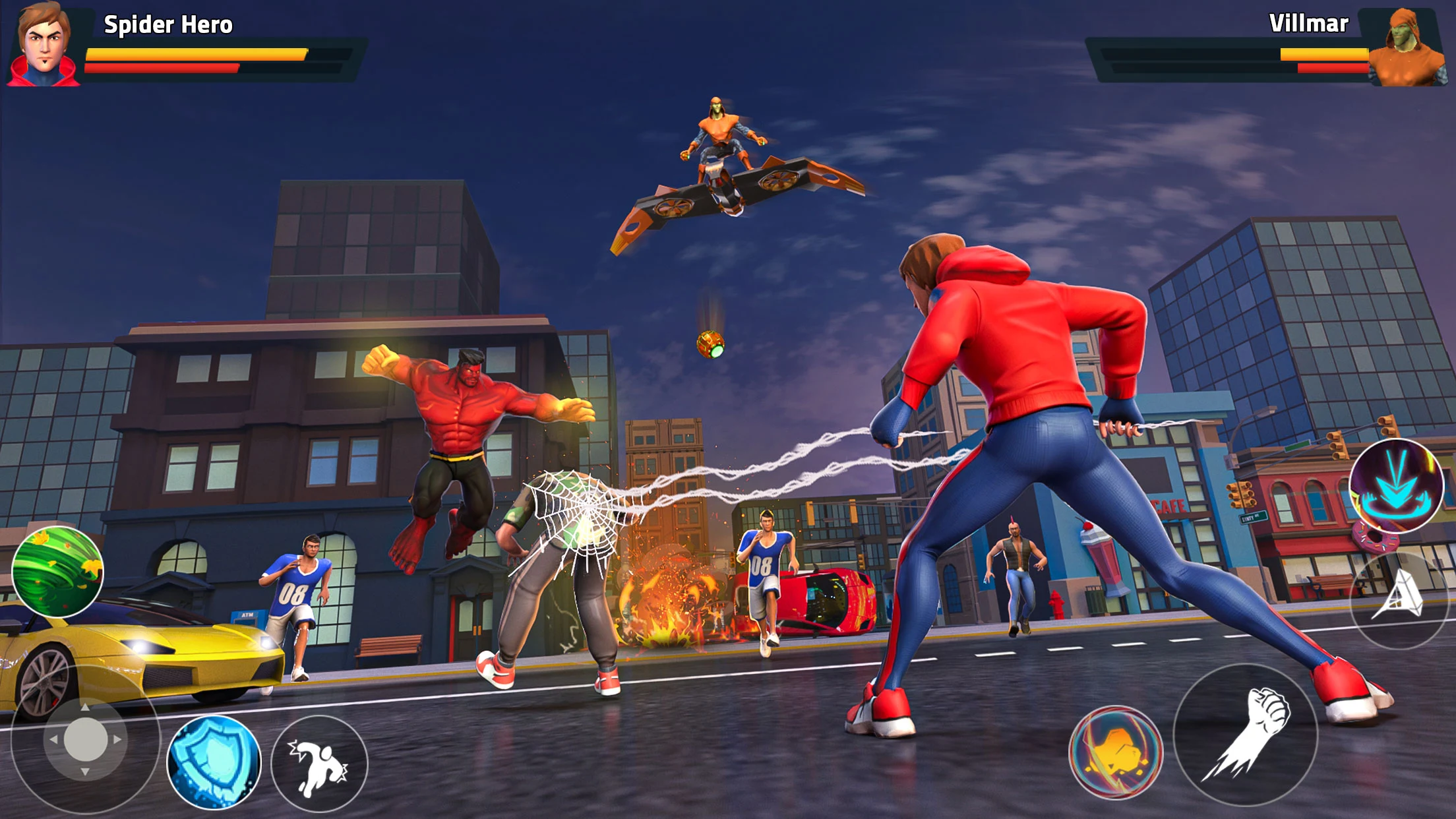 Spider Rope Hero: Gang War screenshot