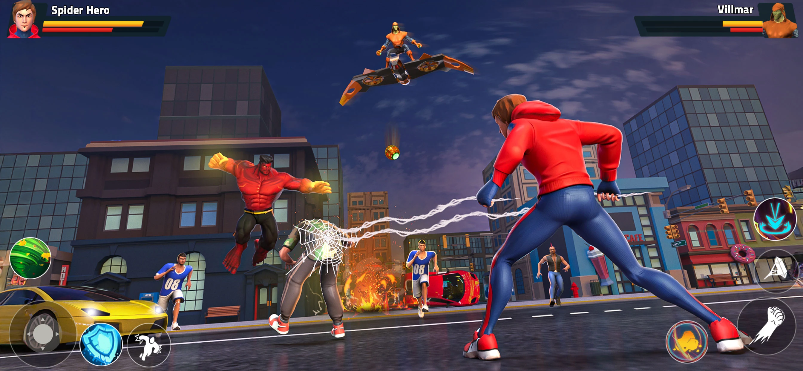 Spider Rope Hero: Gang War screenshot